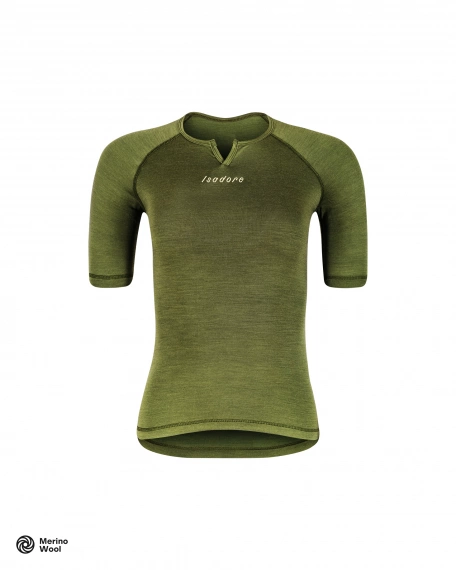 Women's Merino Short Sleeve Baselayer Avocado