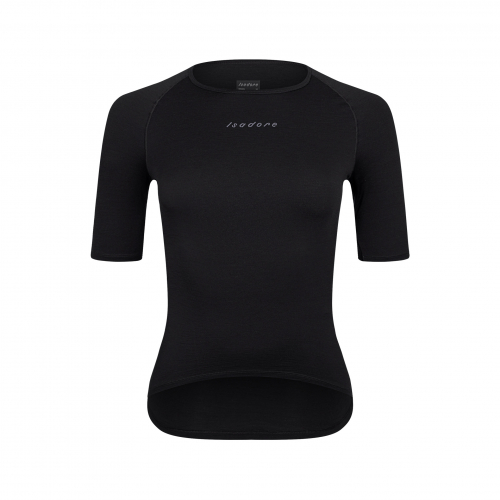 Women's Merino Short Sleeve Baselayer Black