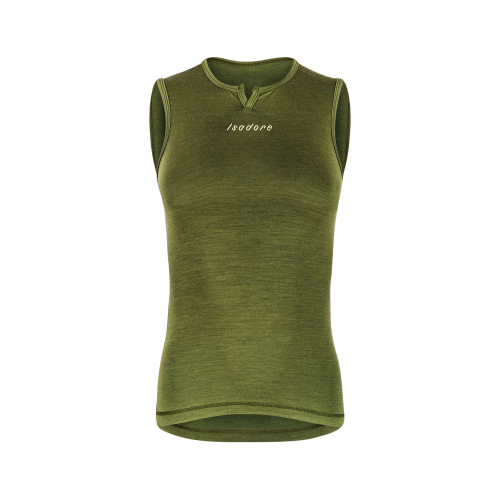 Women's Merino Sleeveless Baselayer Avocado