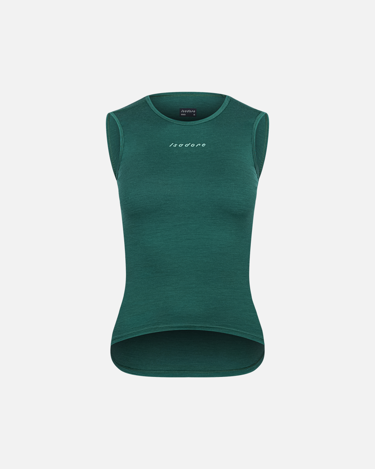 Women's Merino Sleeveless Baselayer Smoke Pine