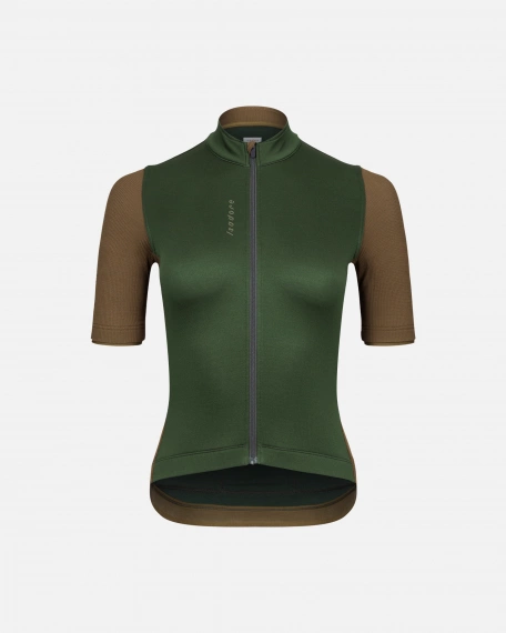 Women's Signature Jersey Kombu Green / Dark Olive