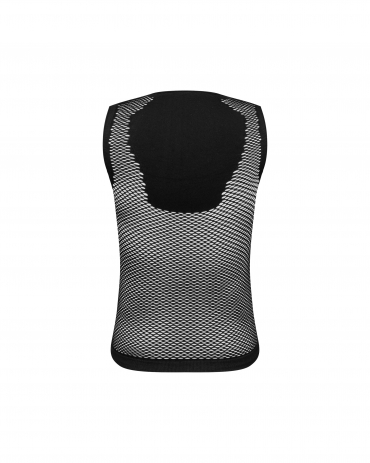 Seamless Sleeveless Unisex Baselayer Black