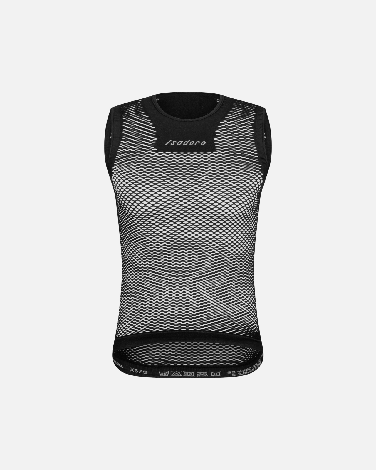 Seamless Sleeveless Unisex Baselayer Black