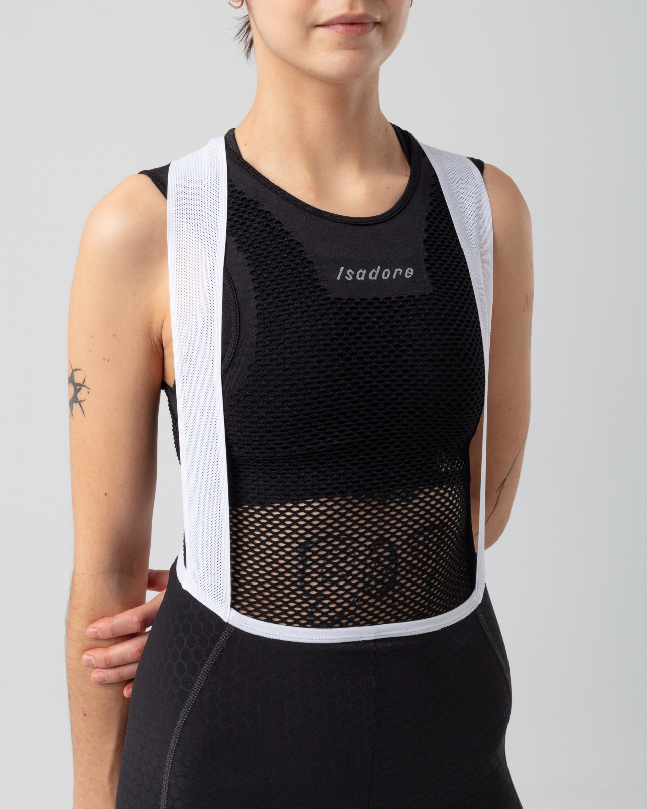 Seamless Sleeveless Unisex Baselayer Black