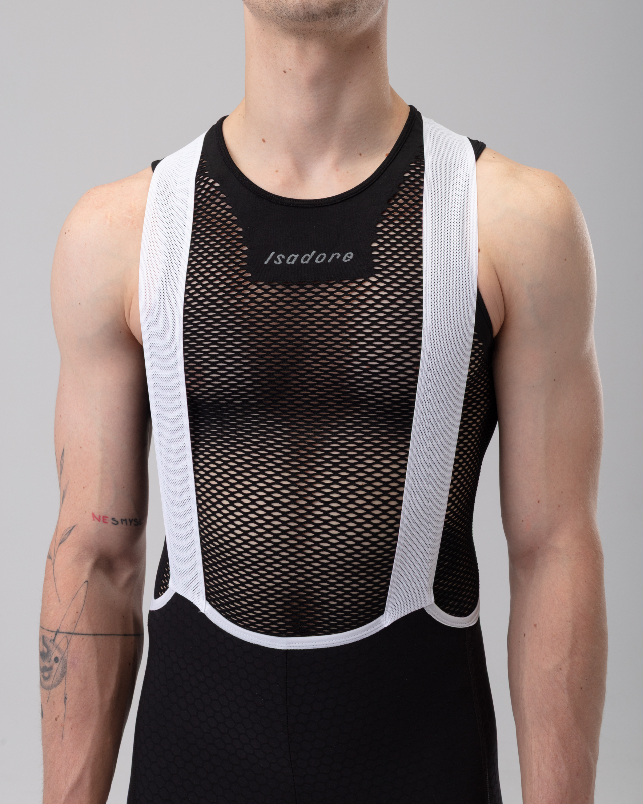 Seamless Sleeveless Unisex Baselayer Black