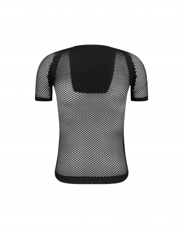 Seamless Short Sleeve Unisex Baselayer Black