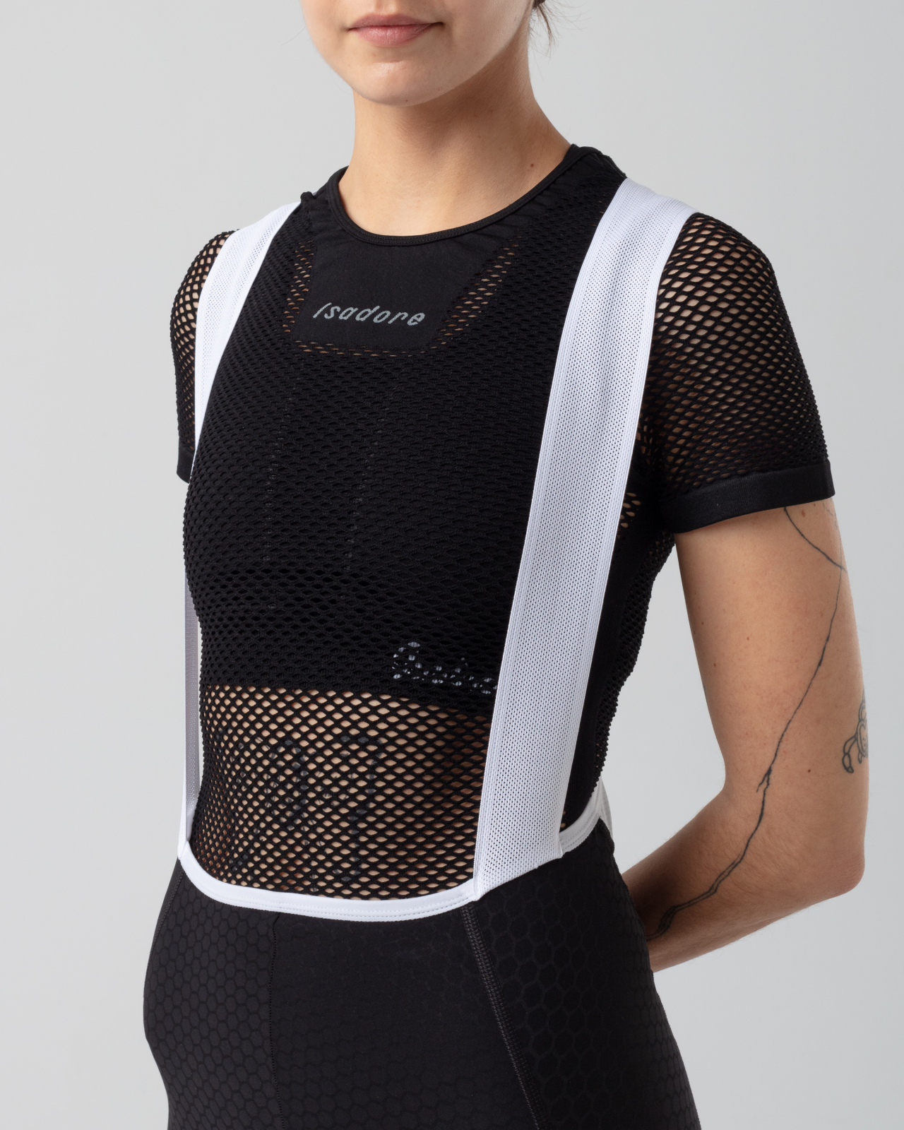 Seamless Short Sleeve Unisex Baselayer Black