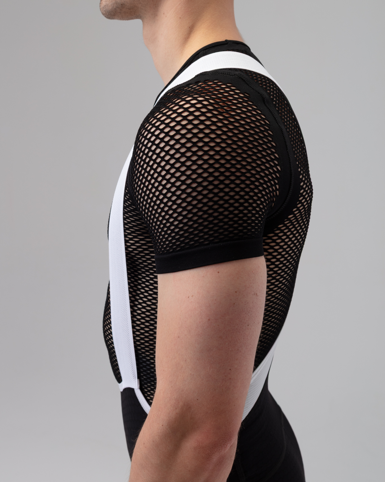 Seamless Short Sleeve Unisex Baselayer Black