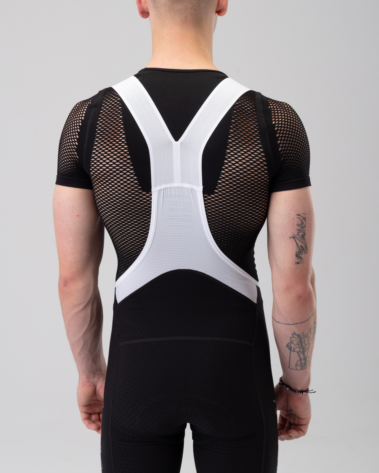 Seamless Short Sleeve Unisex Baselayer Black