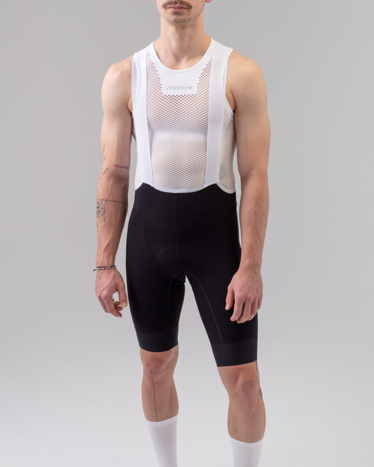 Seamless Sleeveless Unisex Baselayer White
