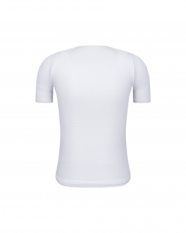 Seamless Short Sleeve Unisex Baselayer White