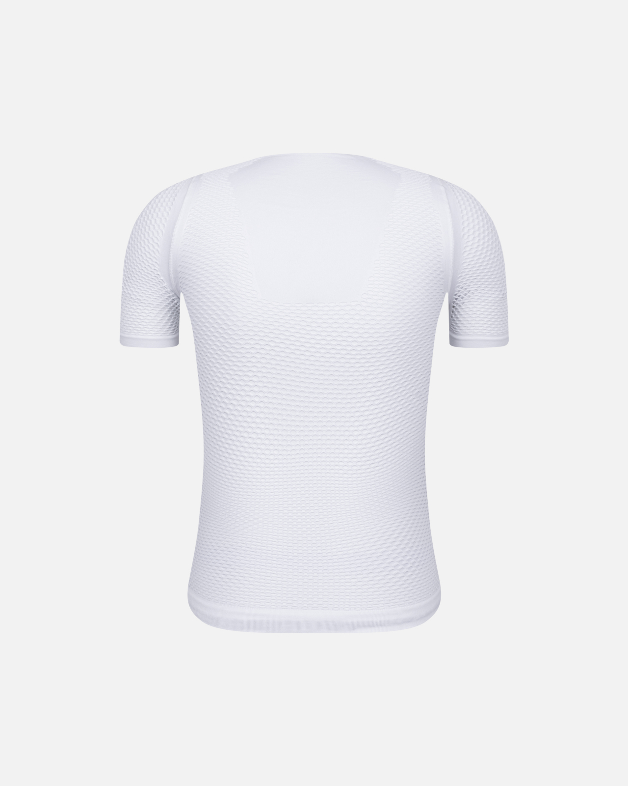 Seamless Short Sleeve Unisex Baselayer White
