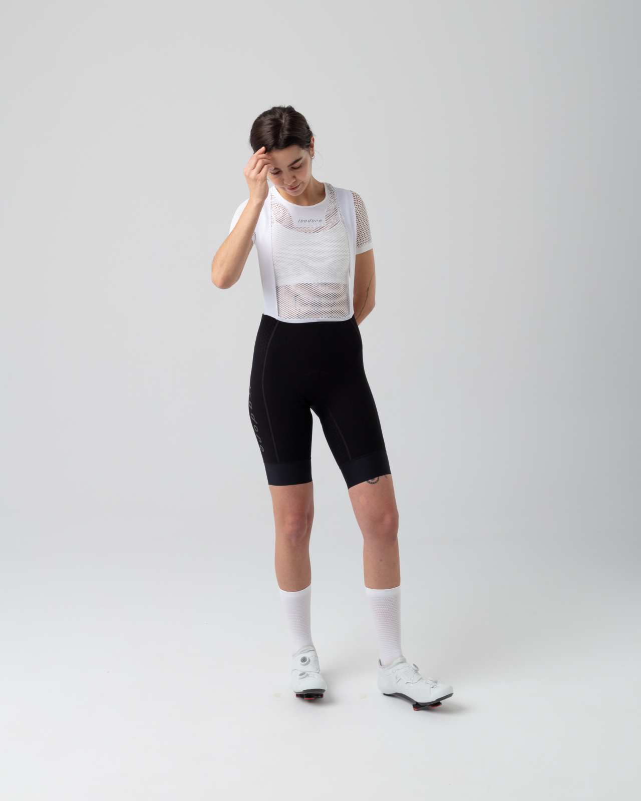 Seamless Short Sleeve Unisex Baselayer White