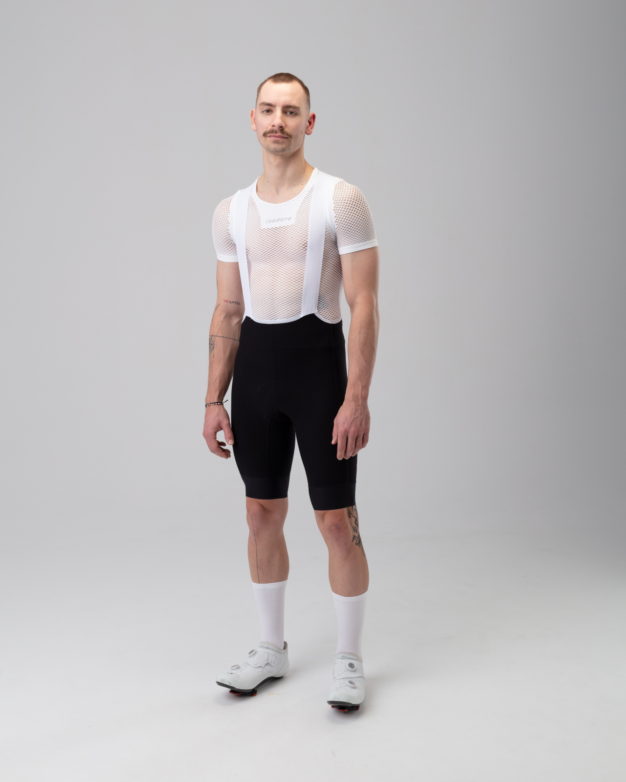 Seamless Short Sleeve Unisex Baselayer White