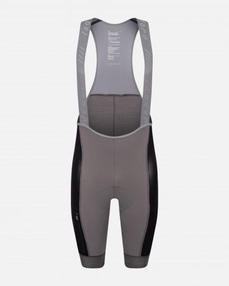 Distance Cargo Wool Bib Shorts Dark Gull Gray