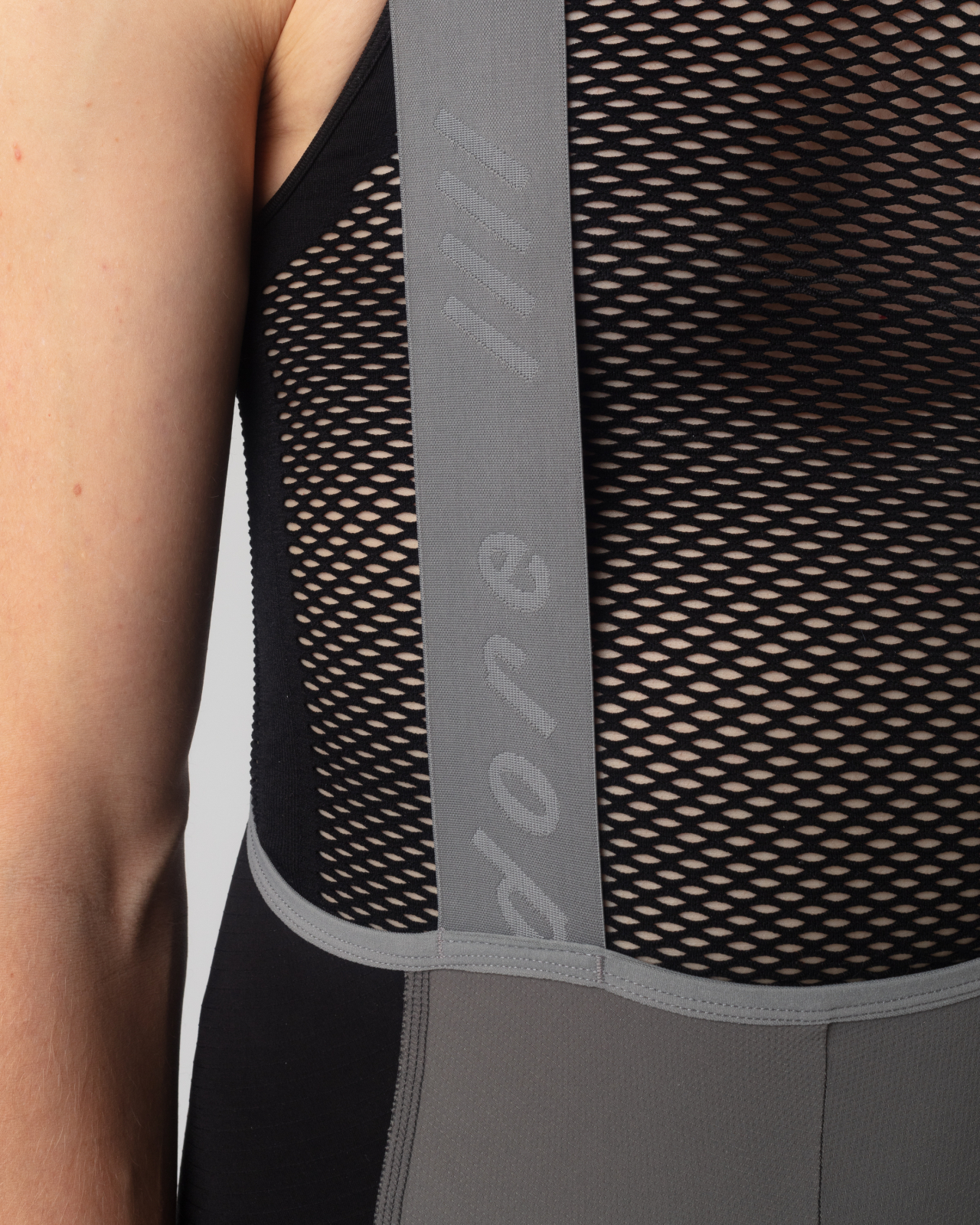Distance Cargo Wool Bib Shorts Dark Gull Gray