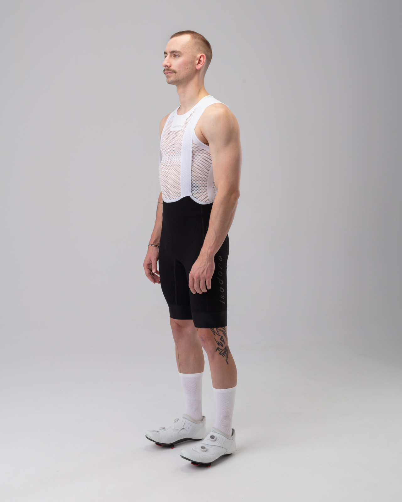 Echelon Aero Bib Shorts Black/White