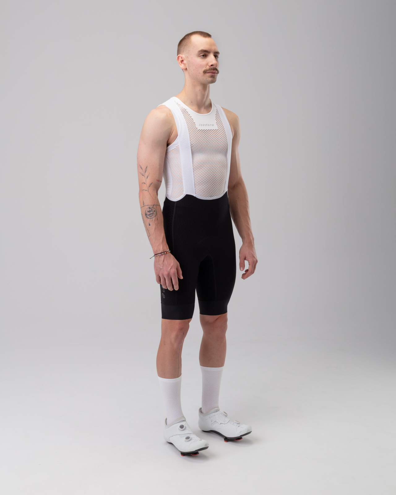 Echelon Aero Bib Shorts Black/White