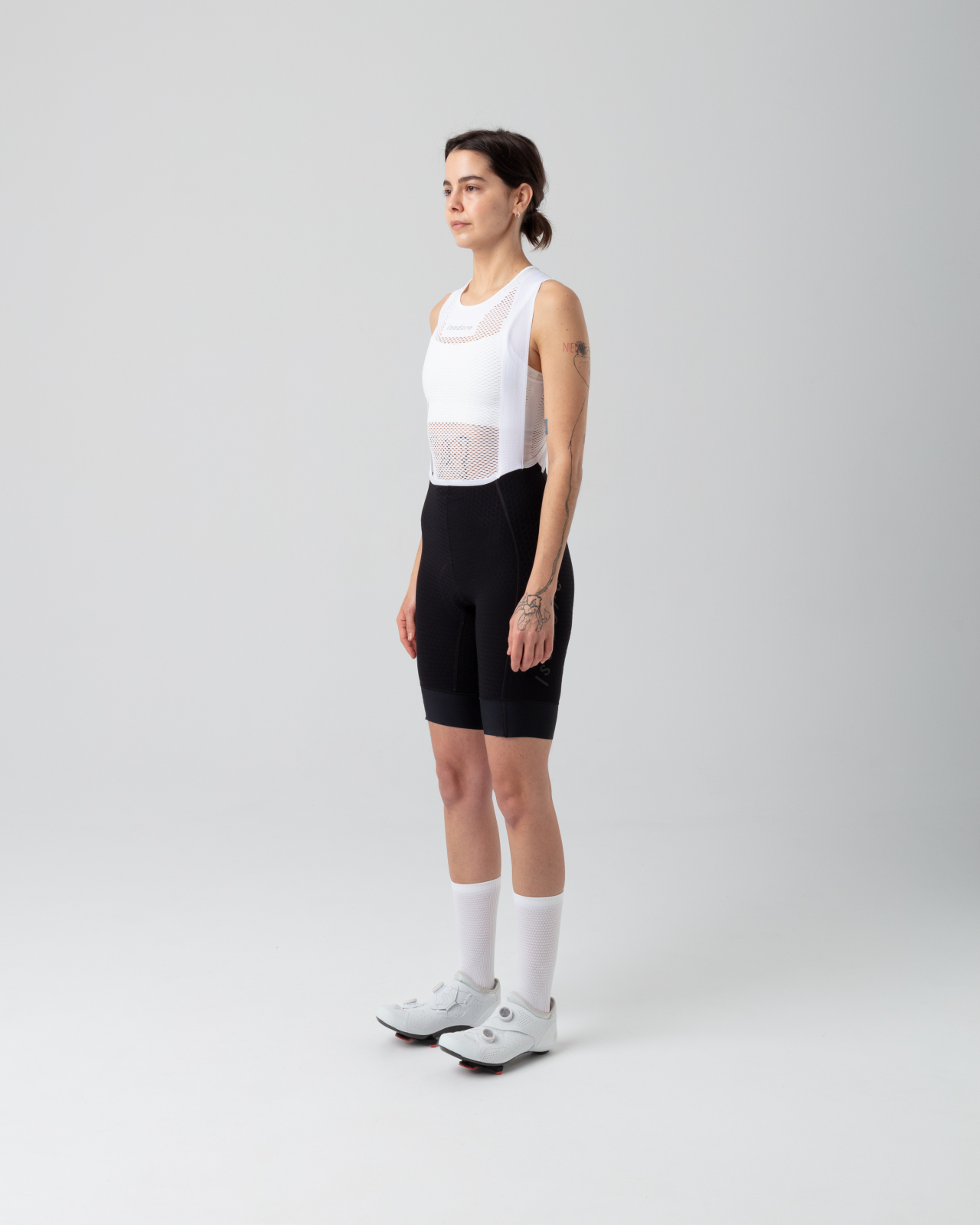 Women's Echelon Aero Bib Shorts Black / White