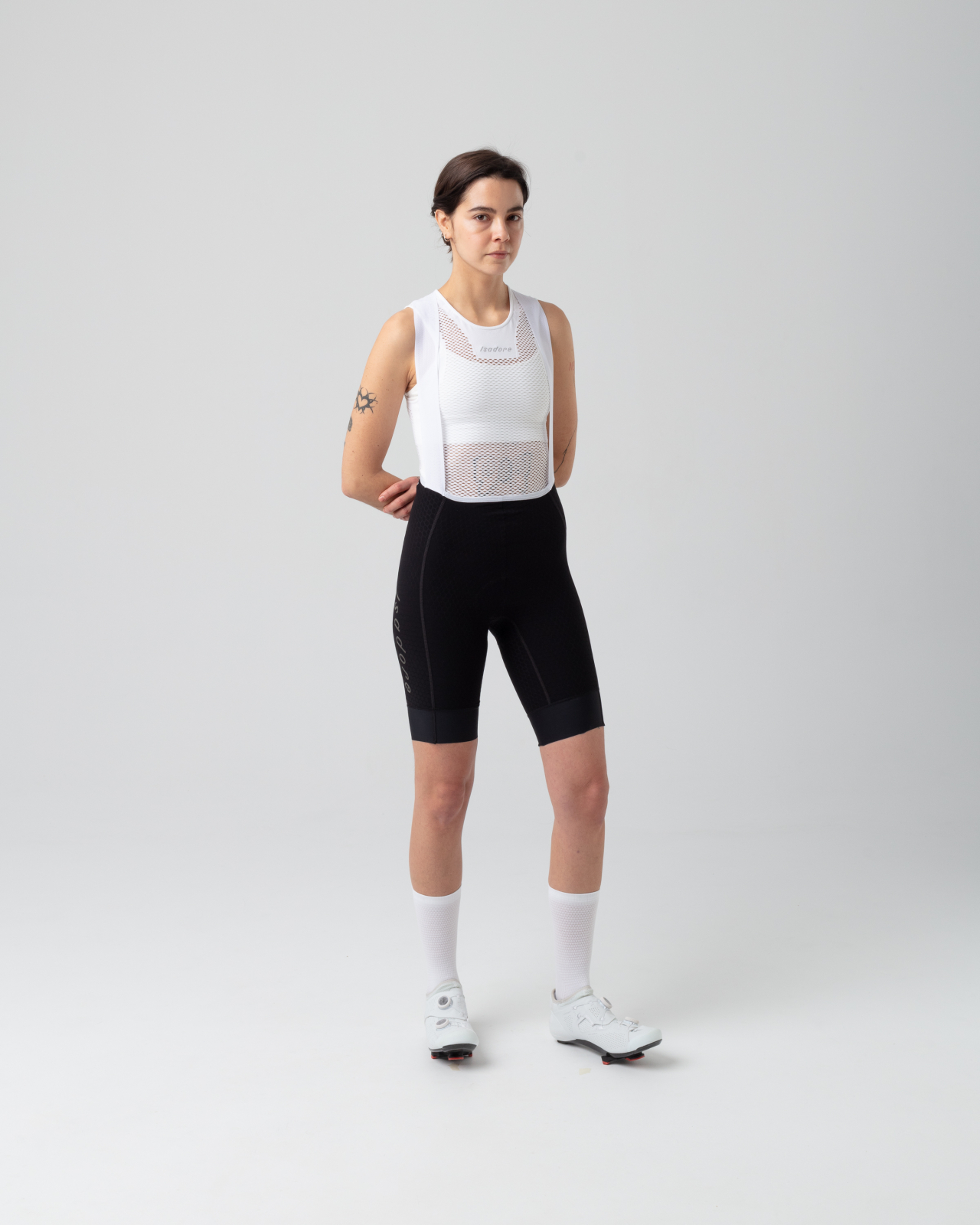 Women's Echelon Aero Bib Shorts Black / White