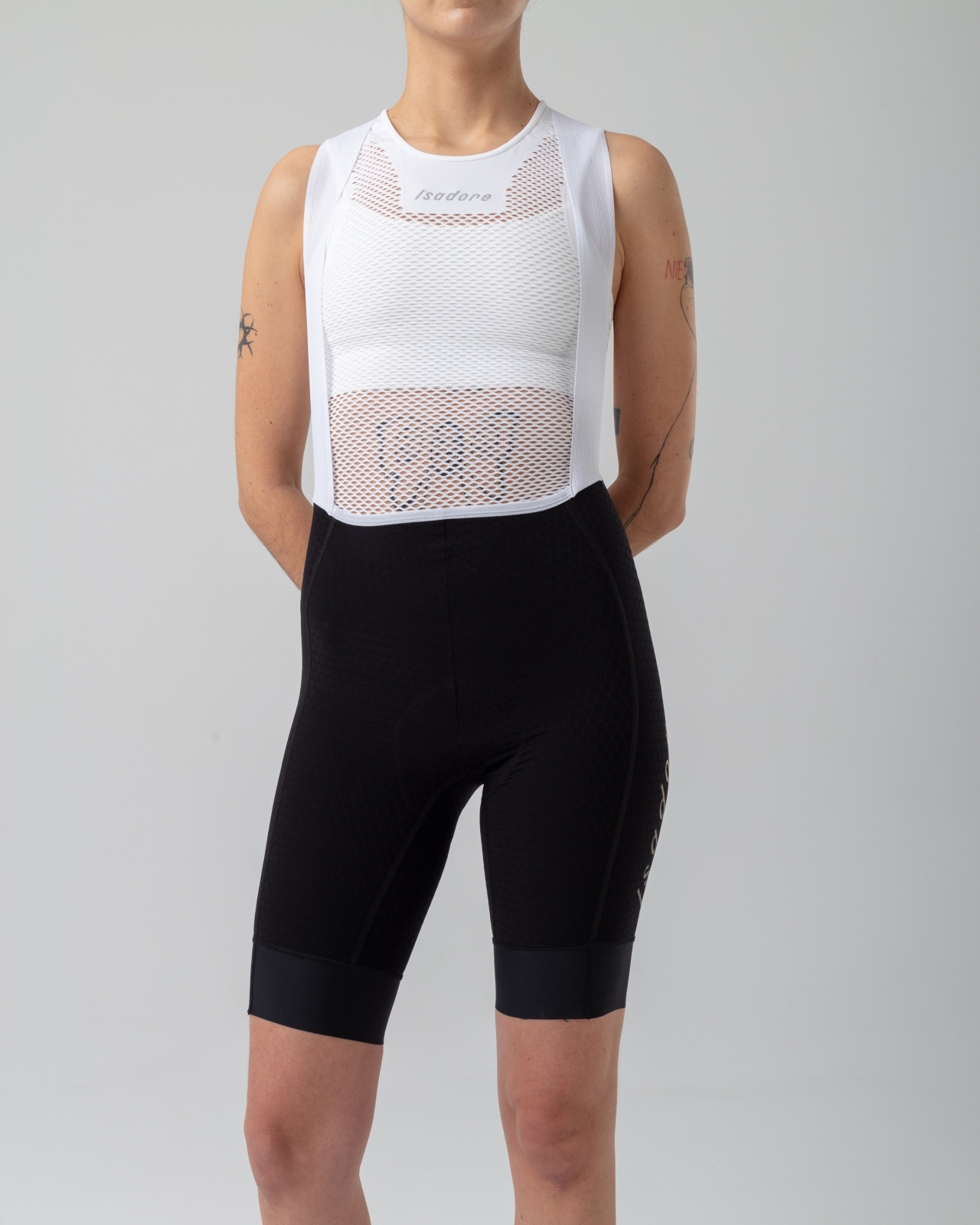 Women's Echelon Aero Bib Shorts Black / White