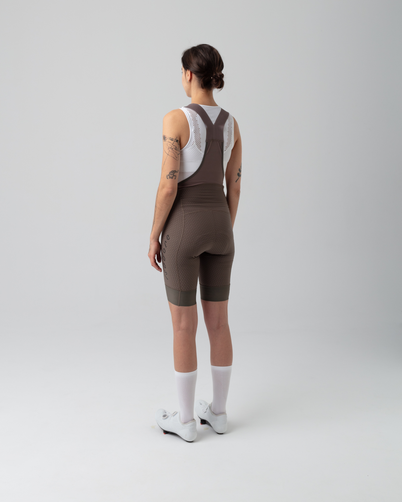 Women's Echelon Aero Bib Shorts Major Brown