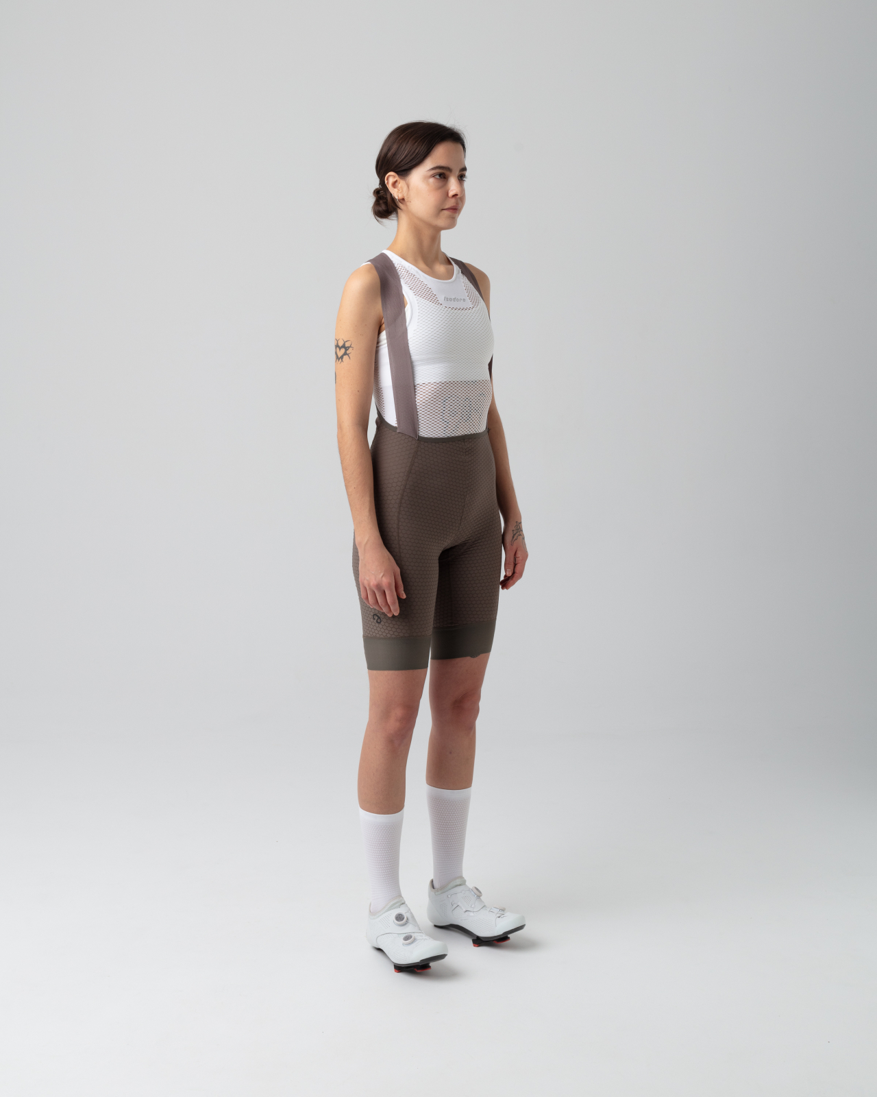 Women's Echelon Aero Bib Shorts Major Brown