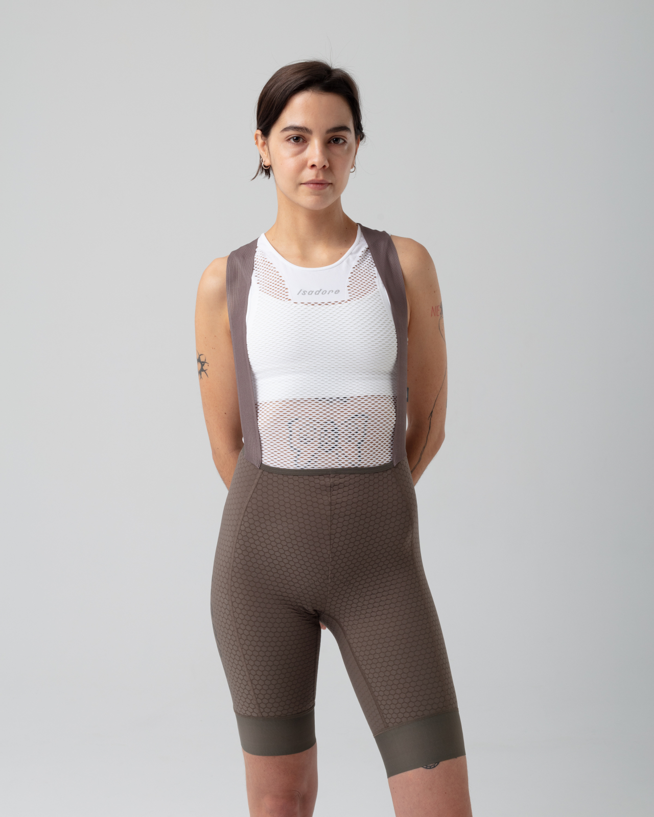 Women's Echelon Aero Bib Shorts Major Brown