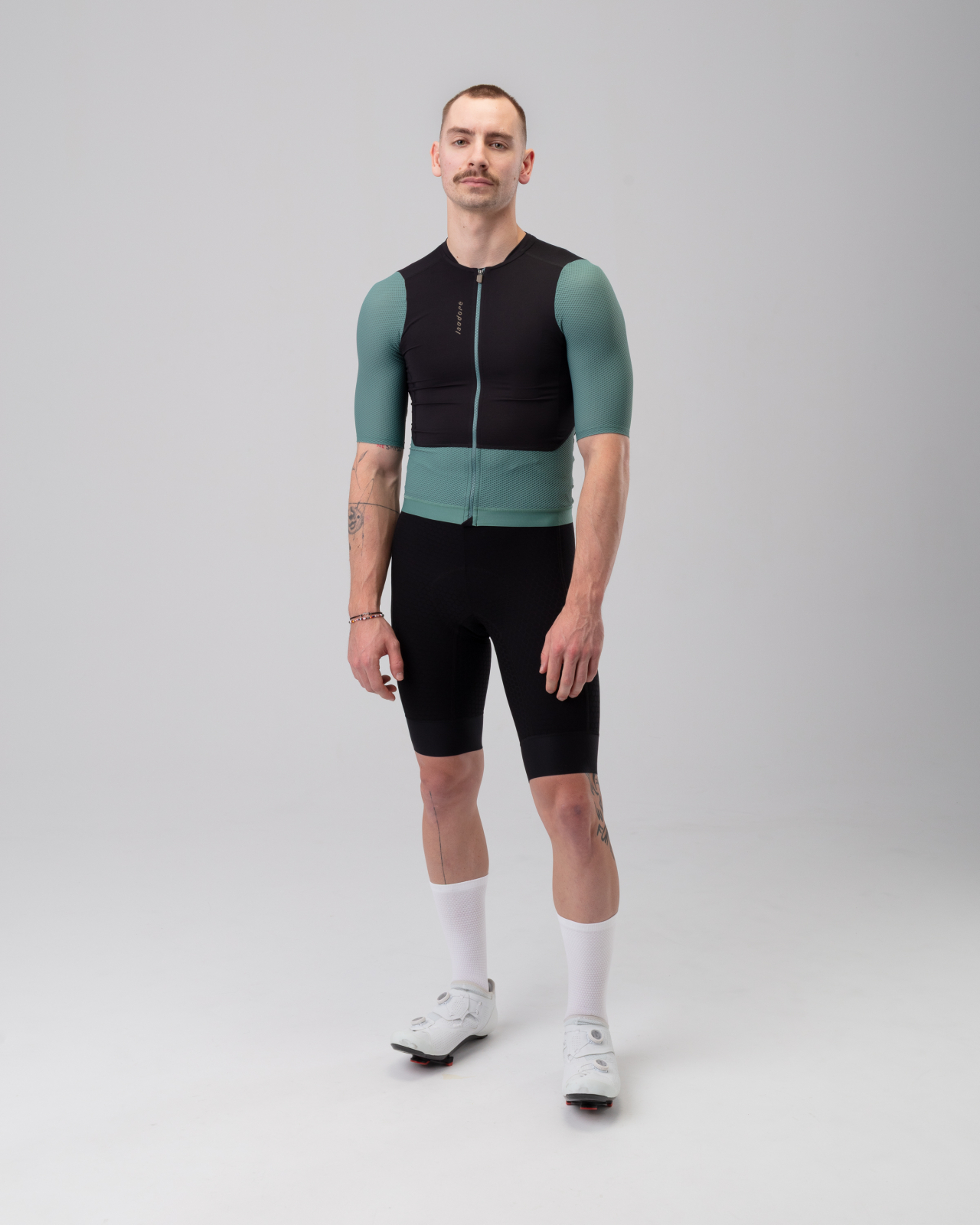 Echelon Training Jersey Silver Pine