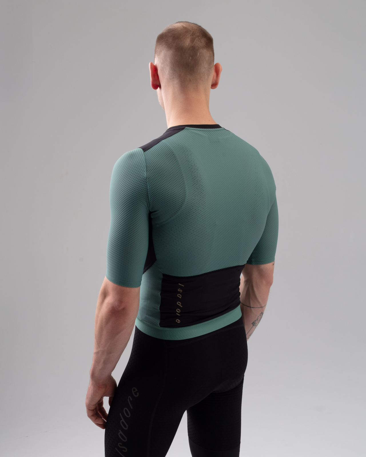 Echelon Training Jersey Silver Pine
