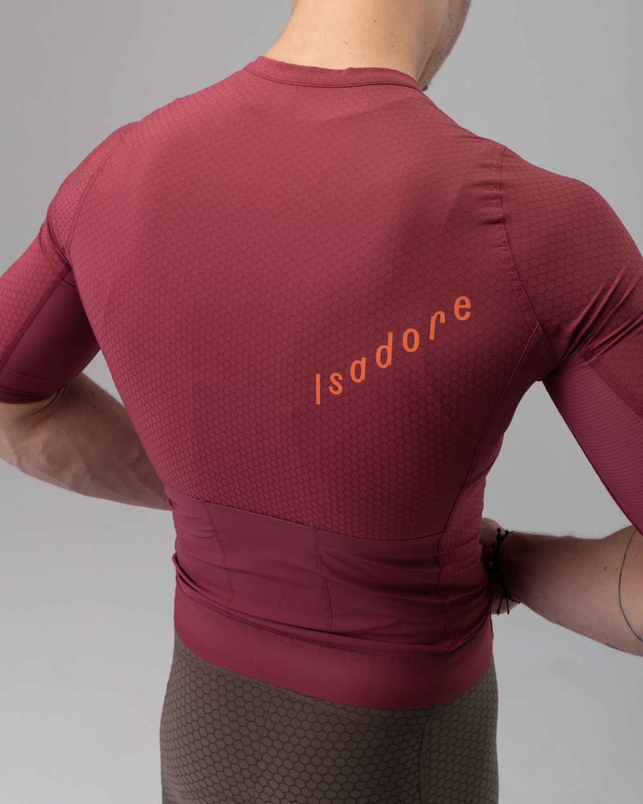 Echelon Aero Jersey Earth Red
