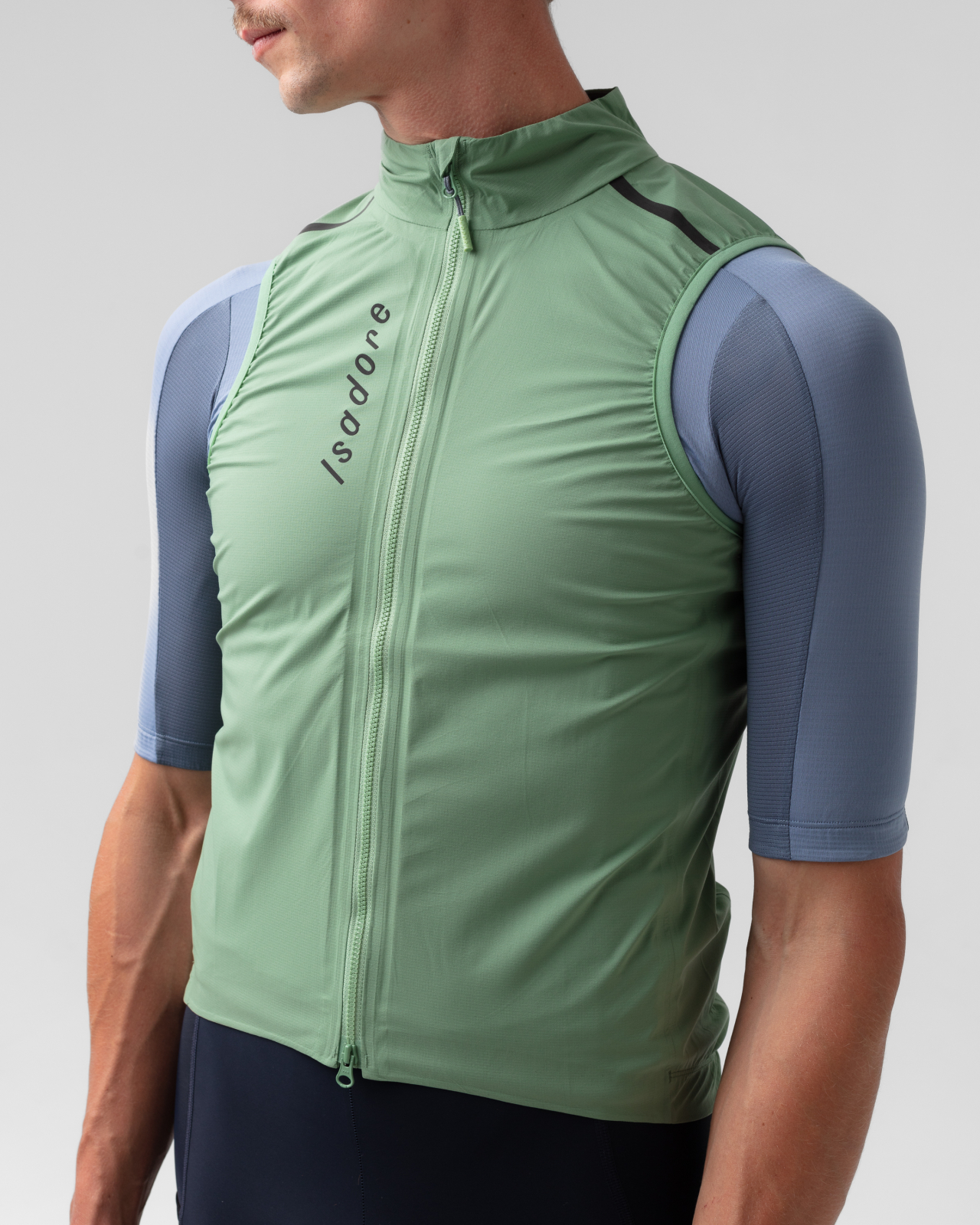 Signature Rain Gilet Basil