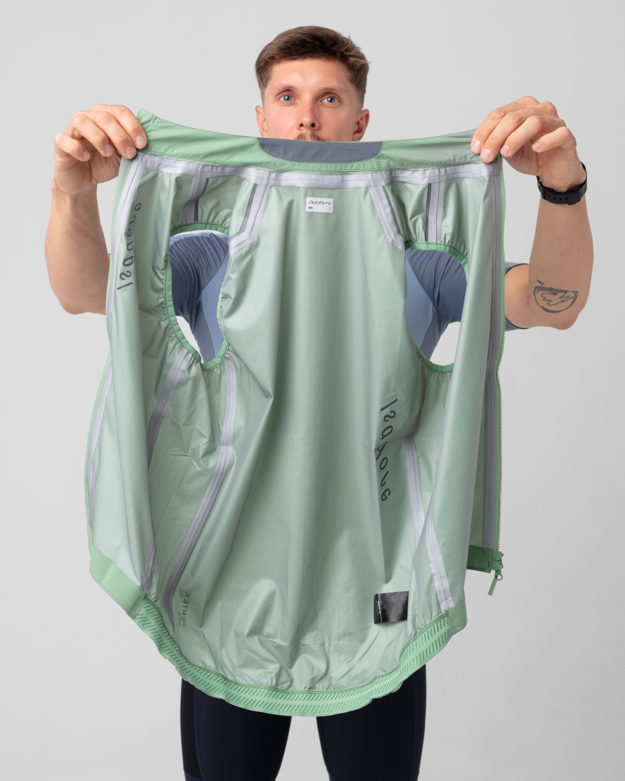 Signature Rain Gilet Basil