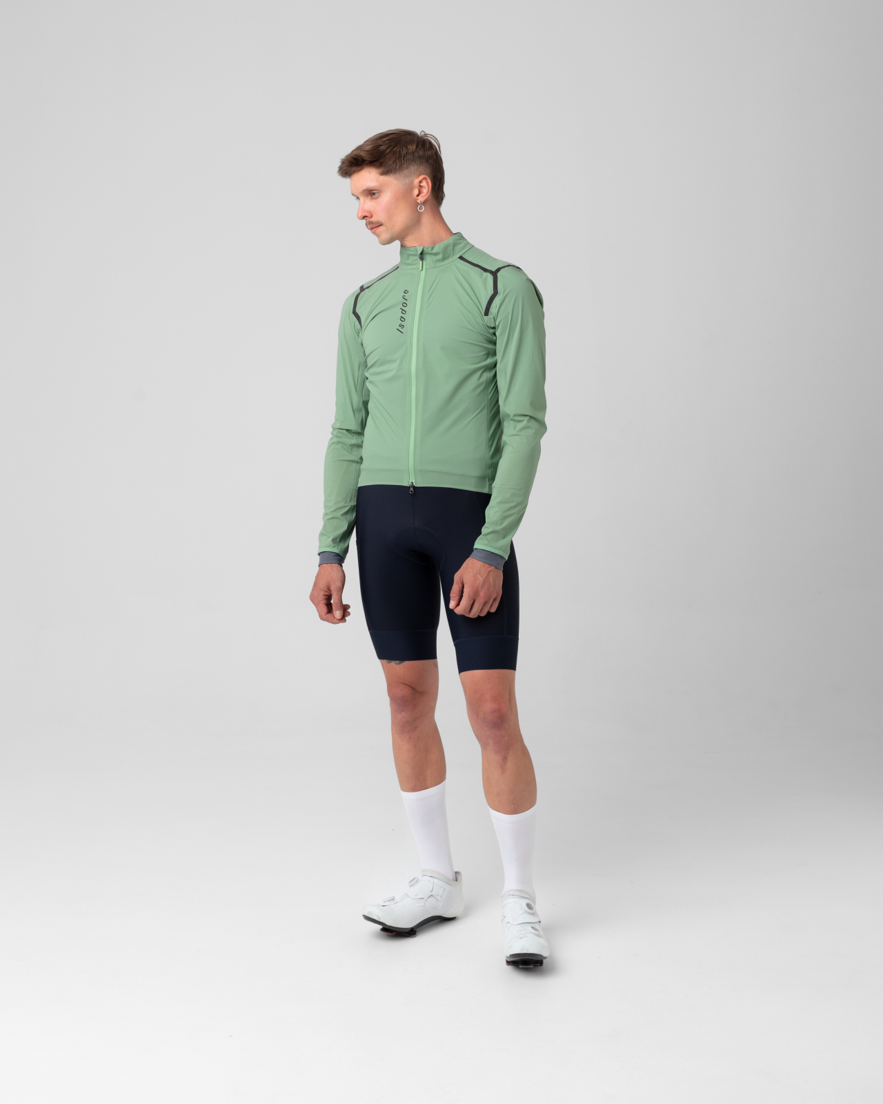 Signature Rain Jacket Basil