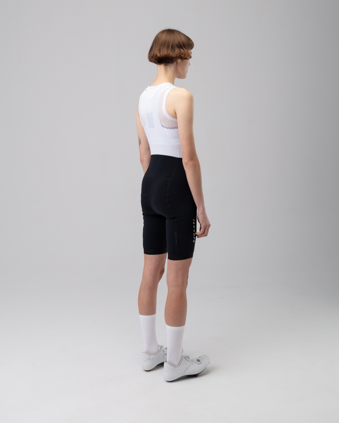 Women's Debut Bib Shorts Black & White