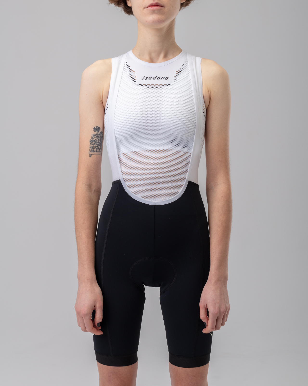 Women's Debut Bib Shorts Black & White