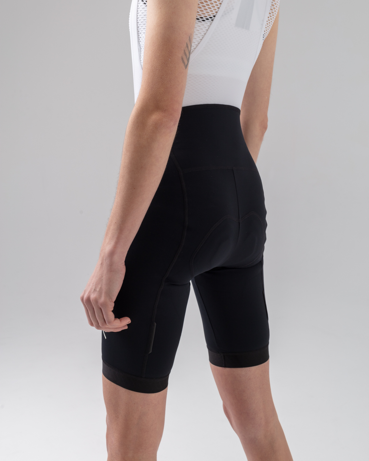 Women's Debut Bib Shorts Black & White