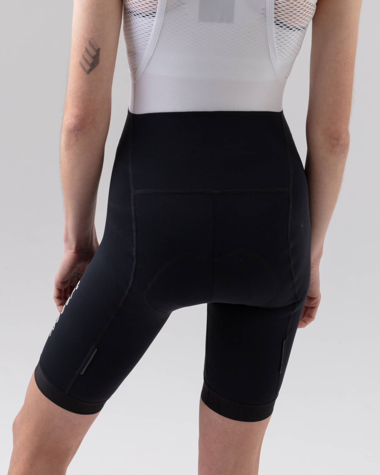 Women's Debut Bib Shorts Black & White