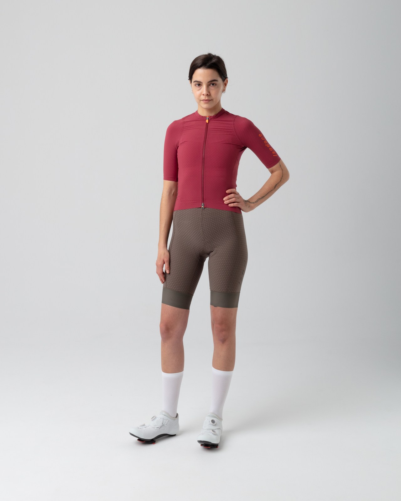 Women's Echelon Aero Jersey Earth Red