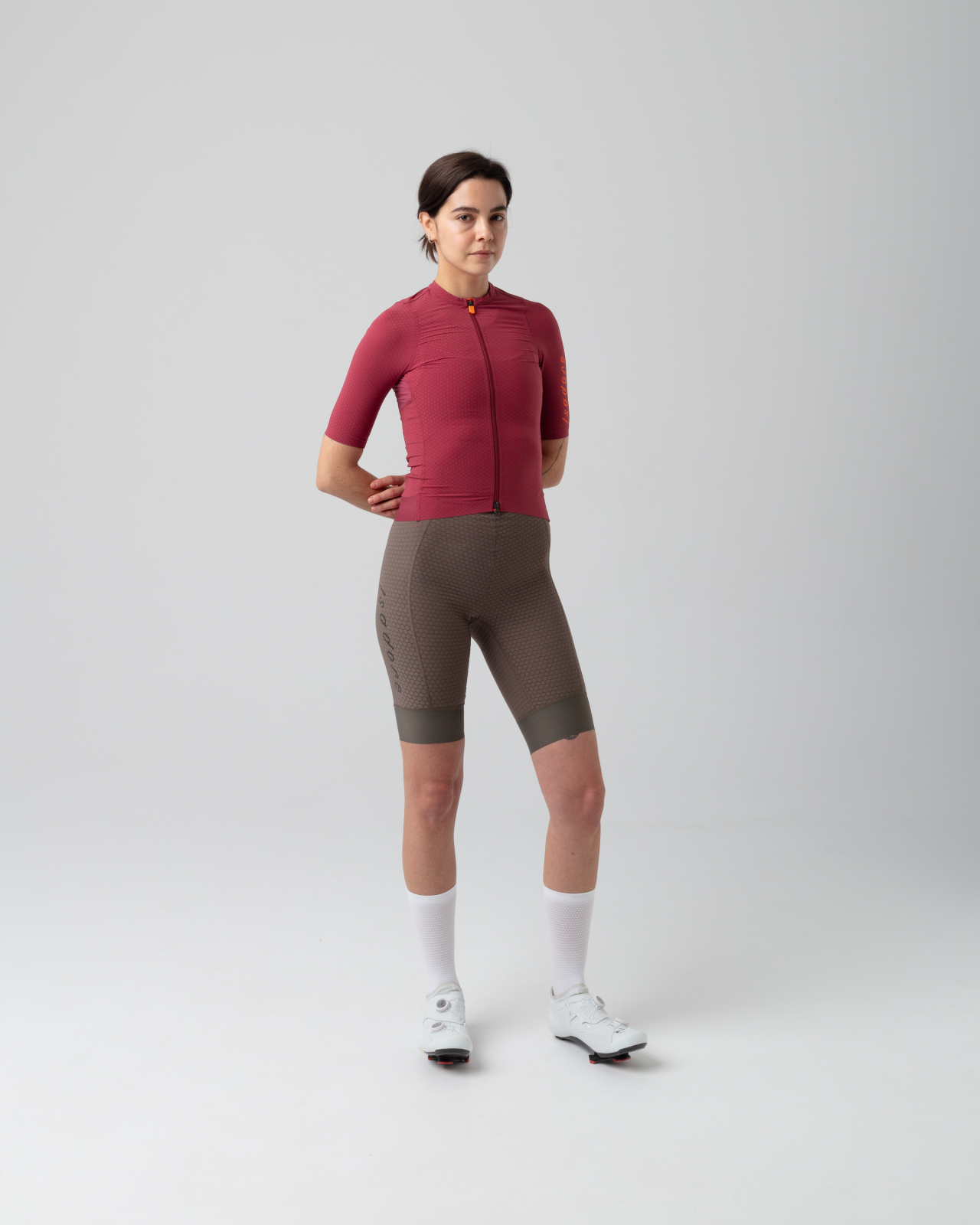 Women's Echelon Aero Jersey Earth Red
