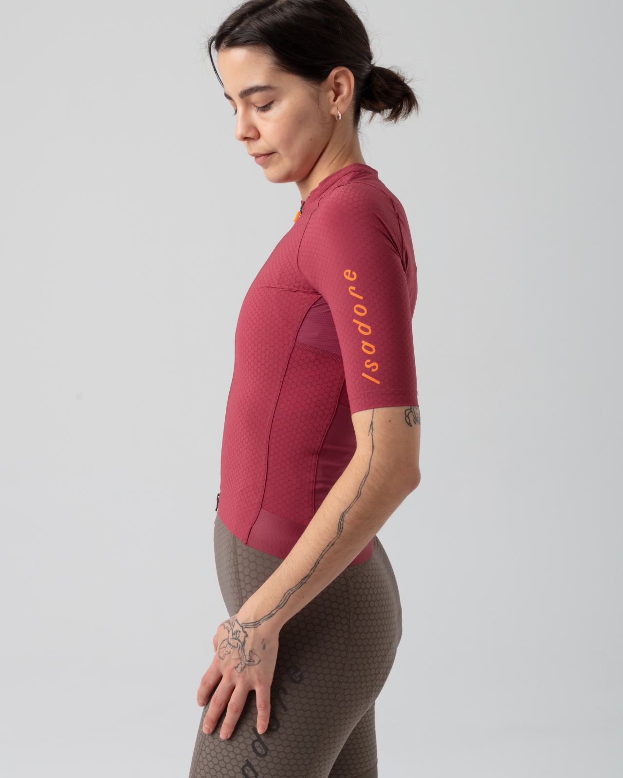 Women's Echelon Aero Jersey Earth Red