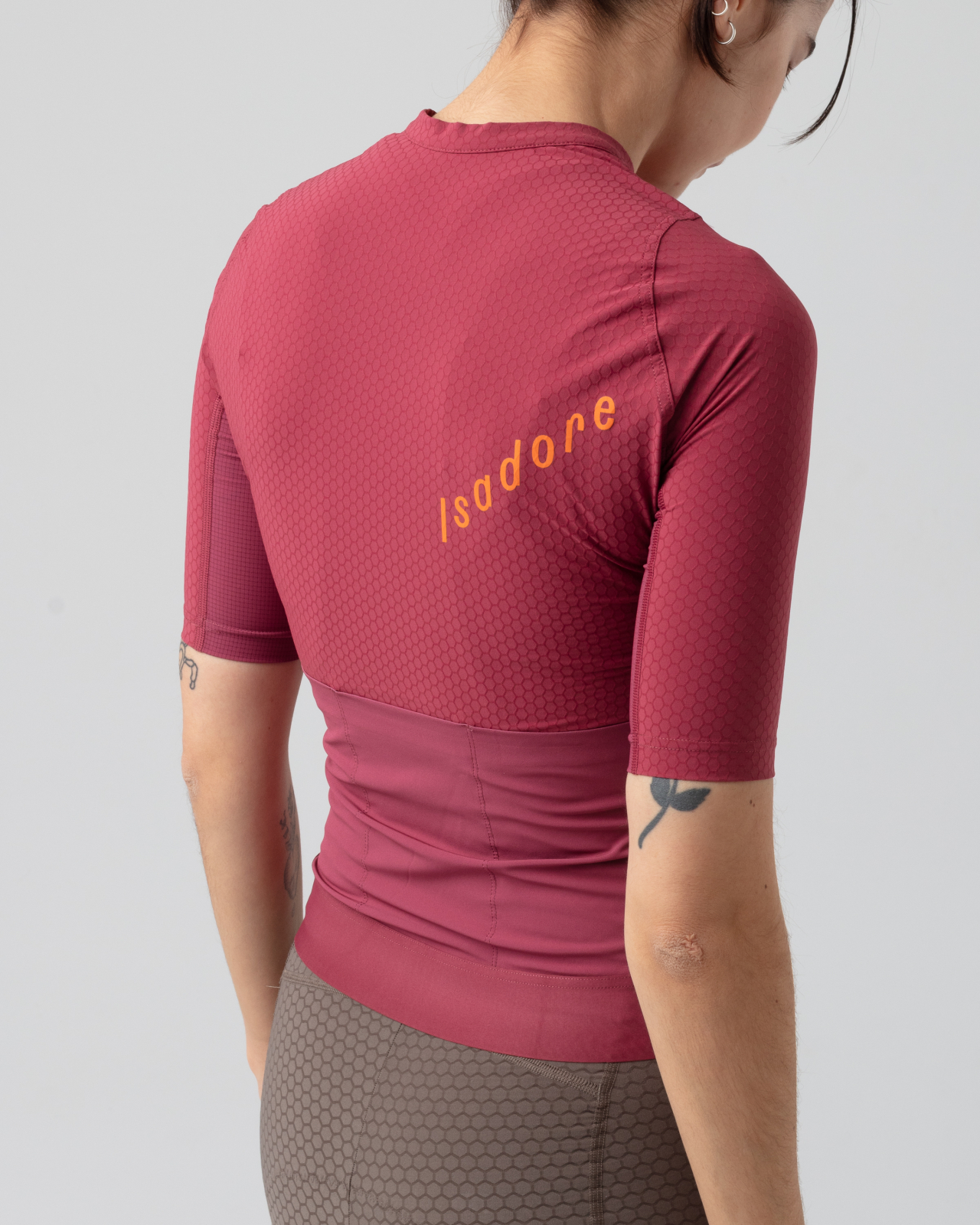 Women's Echelon Aero Jersey Earth Red