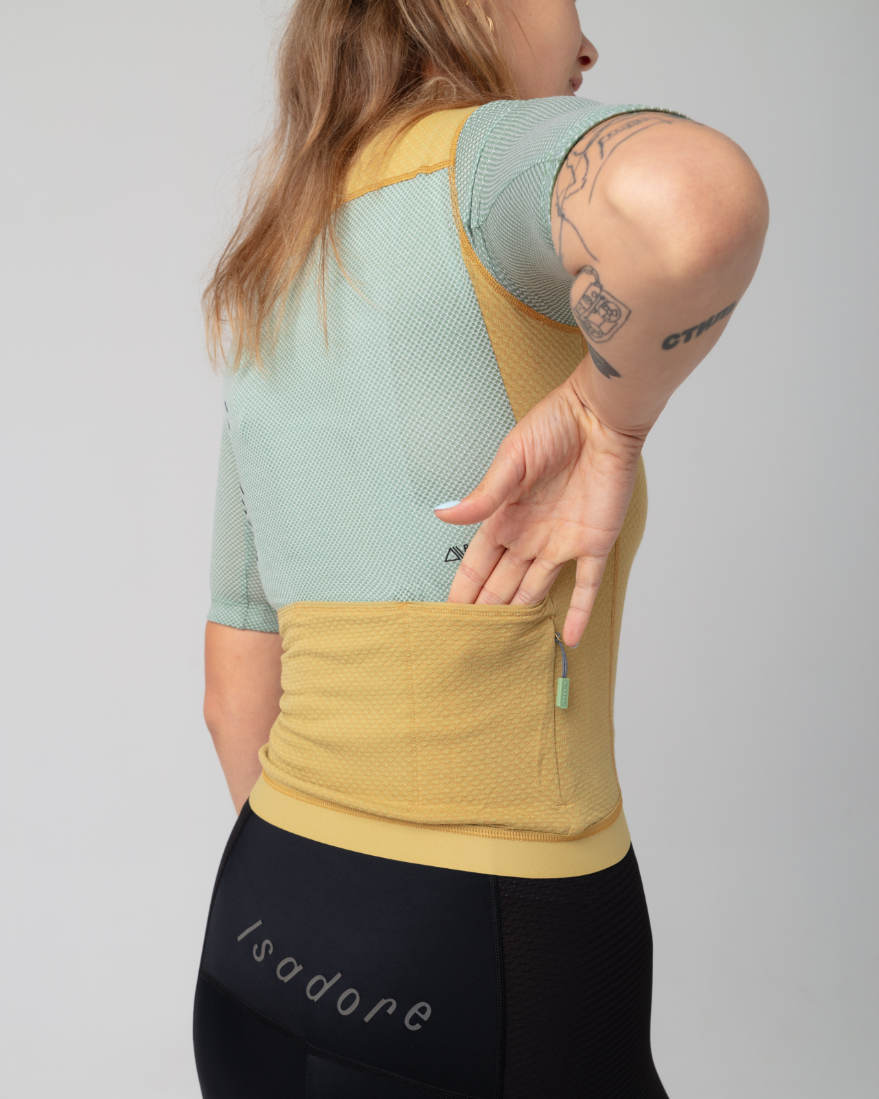 Women's Signature Merino Air Jersey Antique Gold
