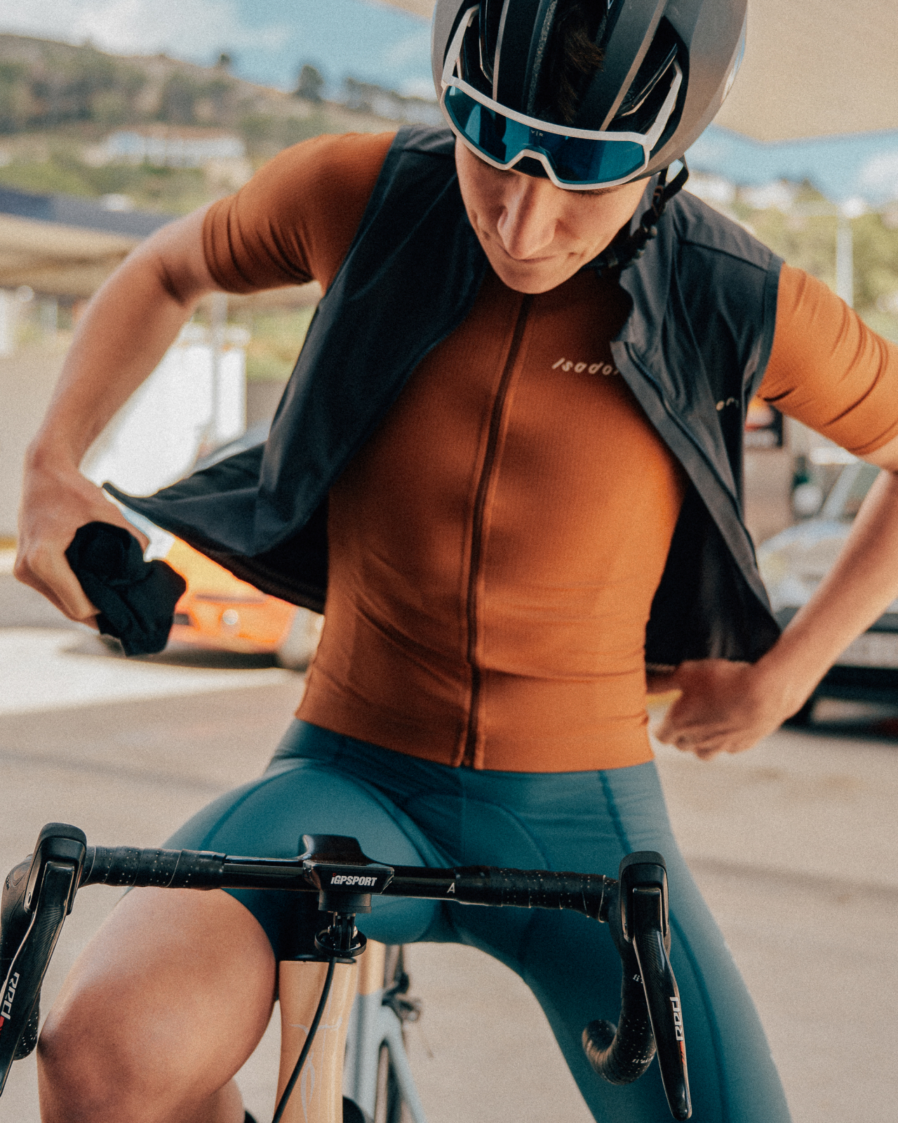 Debut Wind Gilet Deep Night Grey