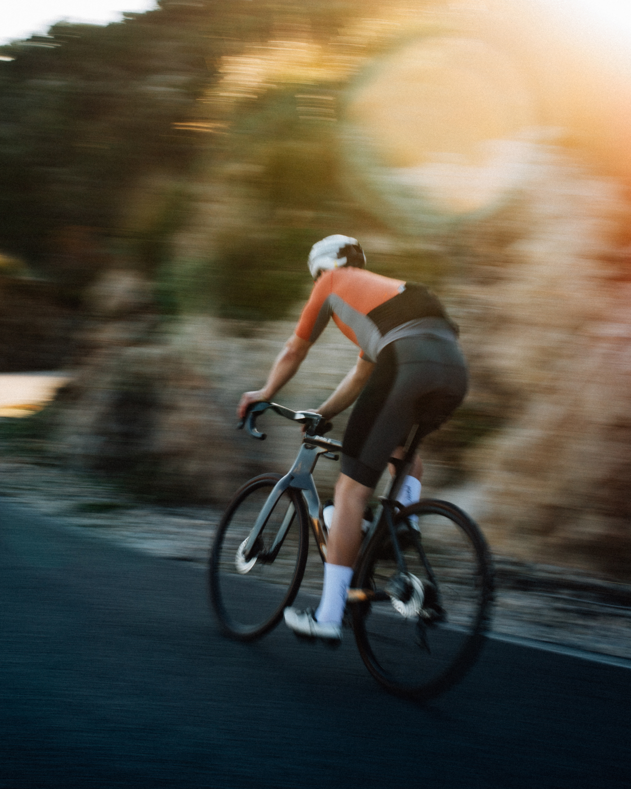 Distance Cargo Wool Bib Shorts Dark Gull Gray