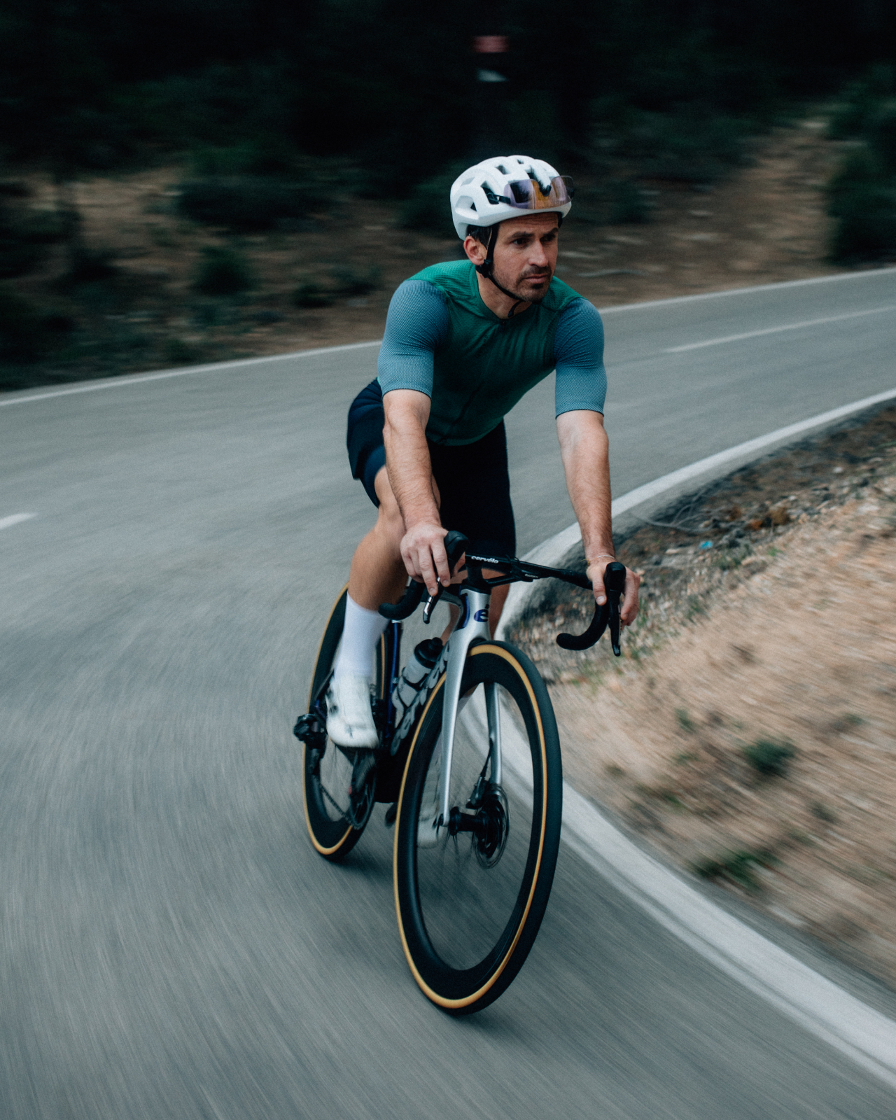 Signature Bib Shorts Blue Graphite