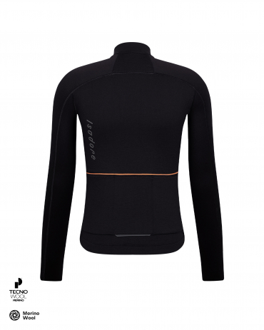 Signature Merino Tech Long Sleeve Jersey Black