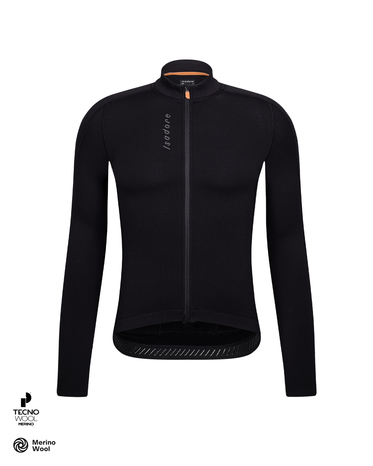 Signature Merino Tech Long Sleeve Jersey Black