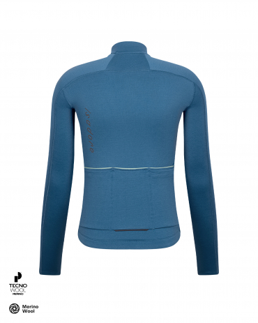 Signature Merino Tech Long Sleeve Jersey Teal