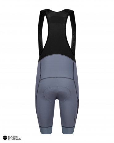 Signature Thermal Bib Shorts Iron Gate